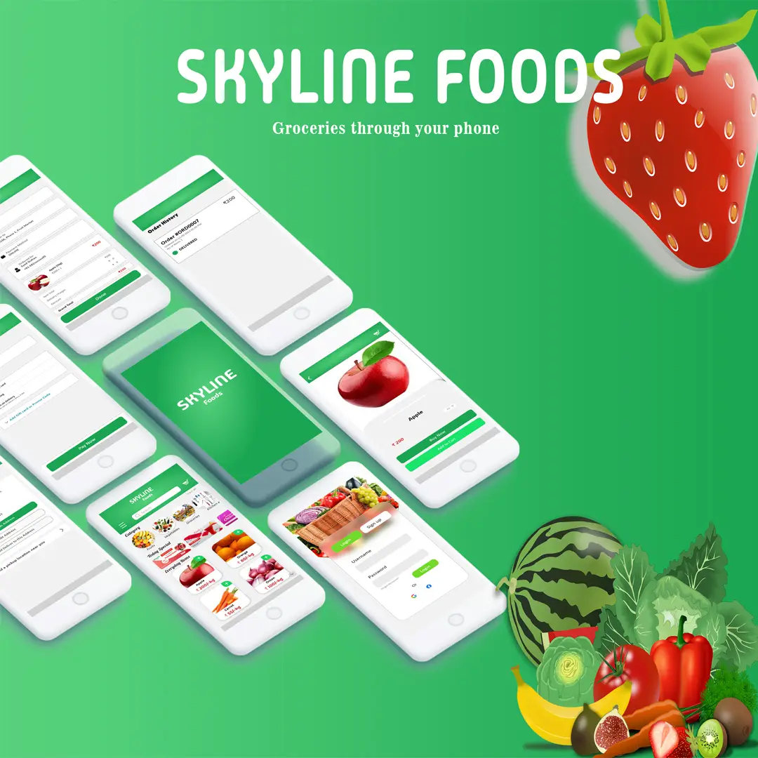 skyline foods mockup