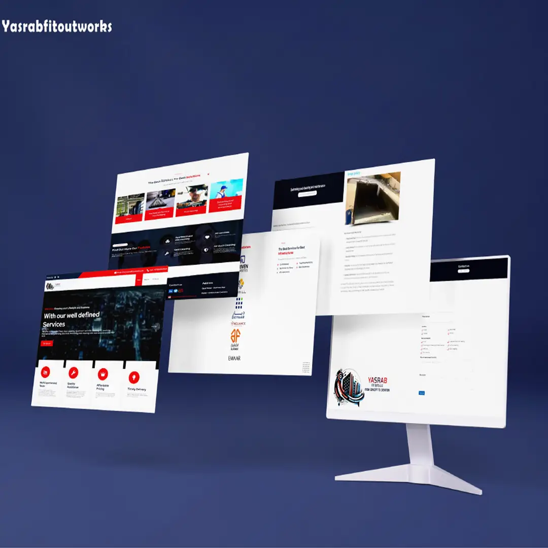 yasrab fitout web design